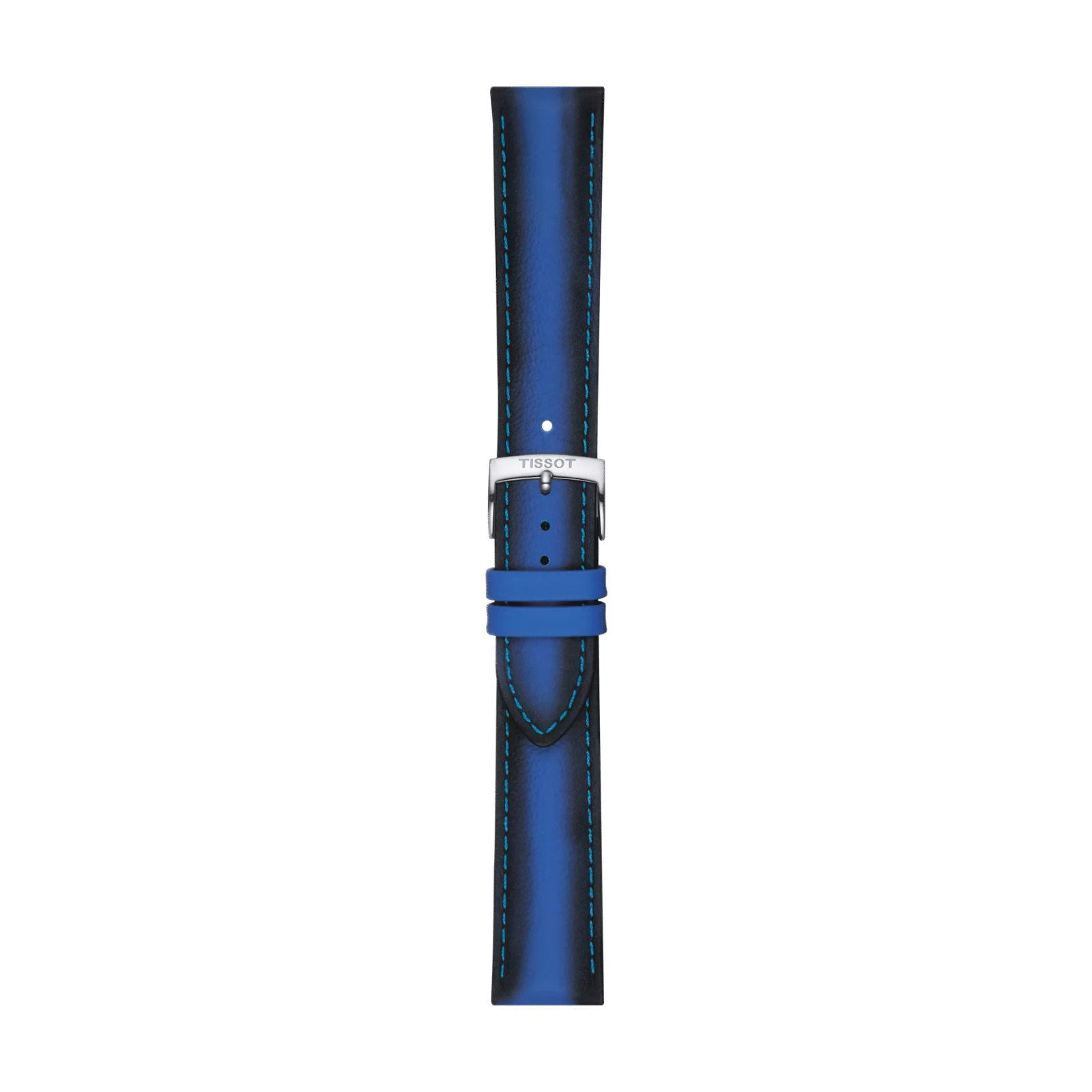 Tissot mavi deri kayış boynuz aralığı 20 mm