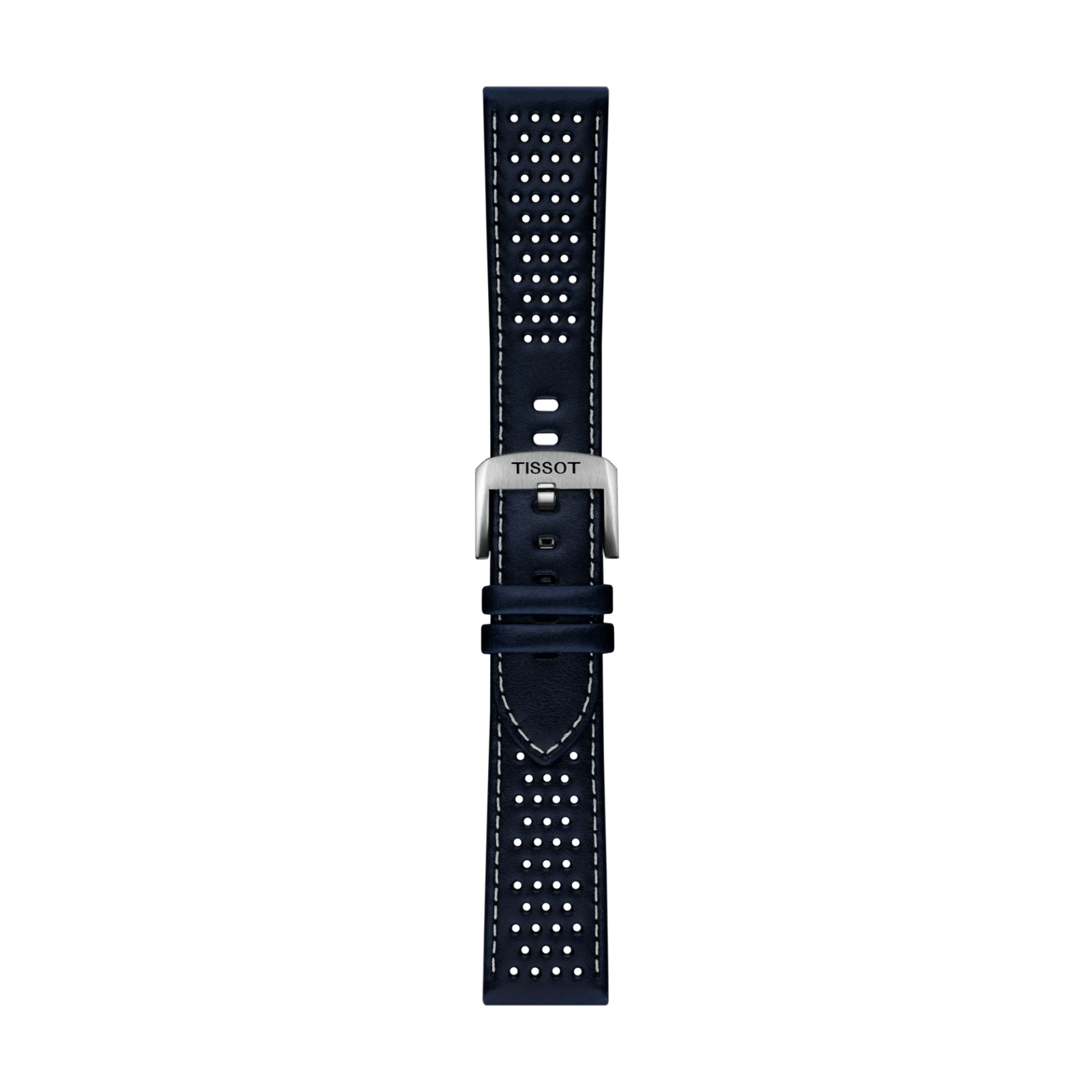 Tissot Mavi Deri Kayış Boynuz Aralığı 22 mm