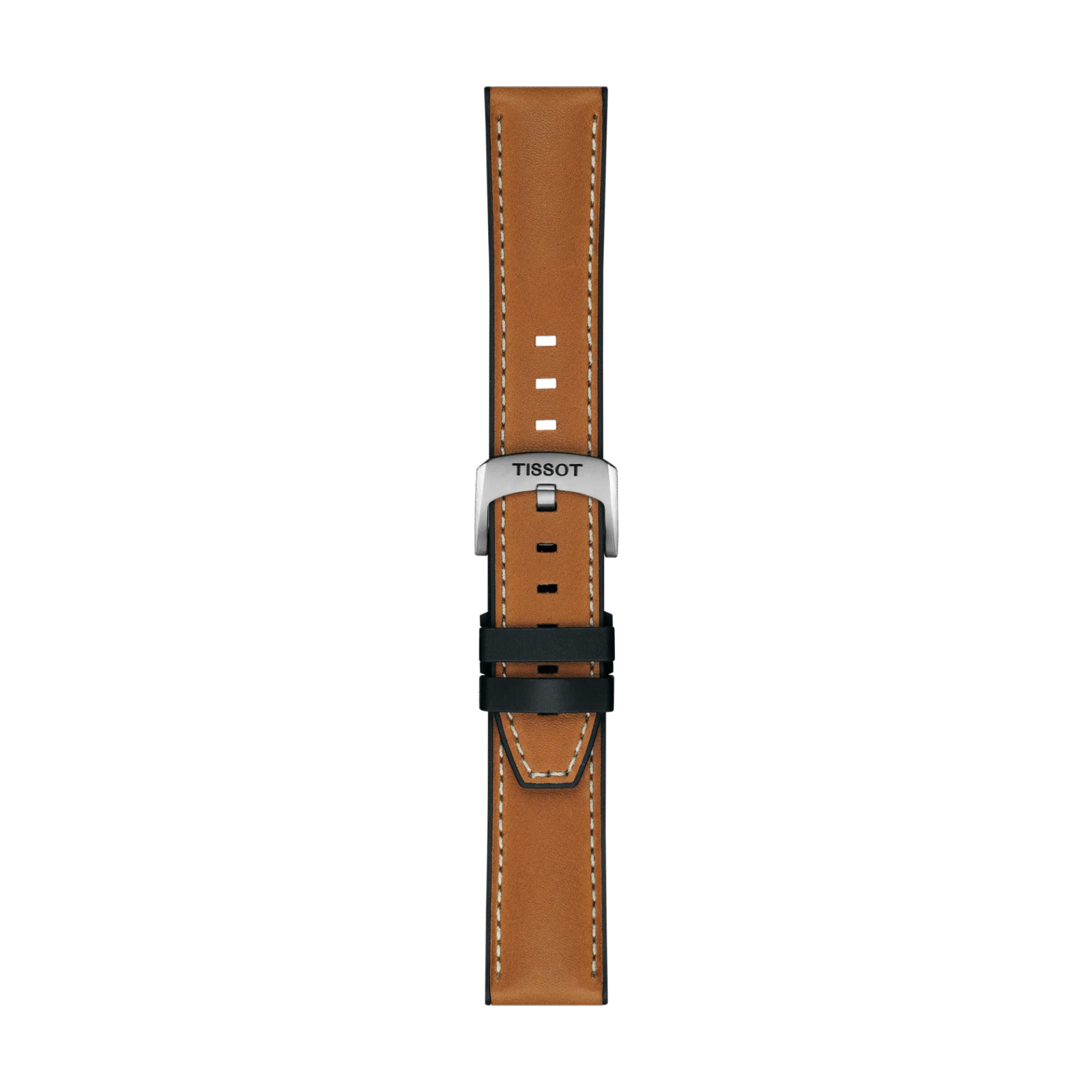 Tissot Açık Kahverengi Deri Kayış Boynuz Aralığı 21 mm