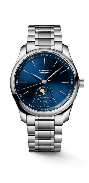 Longınes Master Collectıon Moonphase – Mavi Gün Işını